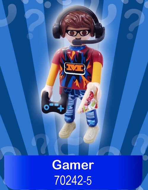 PLAYMOBIL 70242-5 SOBRE SORPRESA SERIE 17 NIÑOS - GAMER