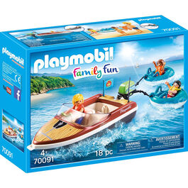 PLAYMOBIL - LANCHA CON RUEDAS DIVERTIDAS