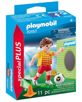 PLAYMOBIL JUGADOR DE FÚTBOL
