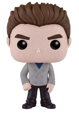 Edición limitada Saga Crepúsculo POP! Movies Vinyl Figura Edward Cullen Brillantina