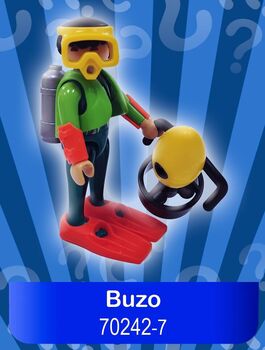 PLAYMOBIL 70242-7 SOBRE SORPRESA SERIE 17 NIÑOS - BUZO