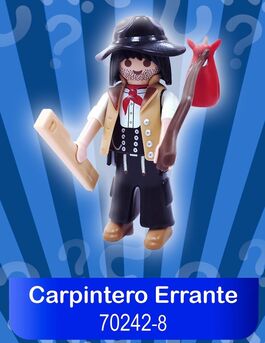 PLAYMOBIL 70242-8 SOBRE SORPRESA SERIE 17 NIÑOS - CARPINTERO ERRANTE