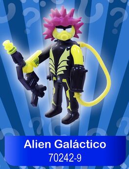 PLAYMOBIL 70242-9 SOBRE SORPRESA SERIE 17 NIÑOS - ALIEN GALÁCTICO