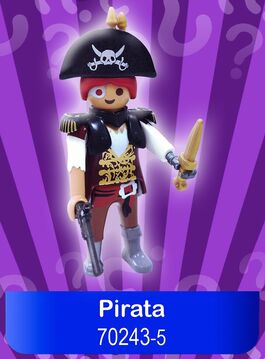 PLAYMOBIL 70243-5 SOBRE SORPRESA SERIE 17 NIÑAS - PIRATA