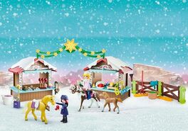 PLAYMOBIL 70395 MERCADO NAVIDEÑO EN MIRADERO