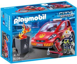 PLAYMOBIL - COCHE DE BOMBEROS