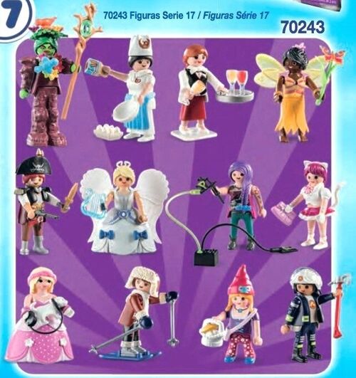 PLAYMOBIL 70243-5 SOBRE SORPRESA SERIE 17 NIÑAS - PIRATA