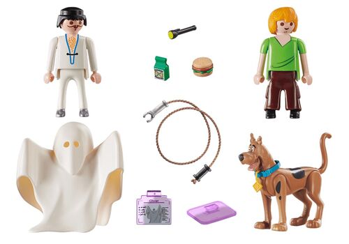 PLAYMOBIL 70287 SCOOBY-DOO! SCOOBY & SHAGGY CON FANTASMA