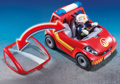PLAYMOBIL - COCHE DE BOMBEROS