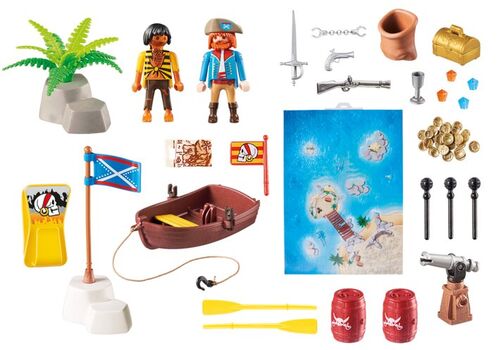 PLAYMOBIL - PLAY MAP PIRATAS
