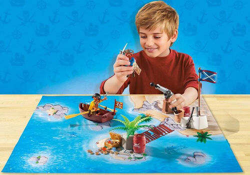 PLAYMOBIL - PLAY MAP PIRATAS