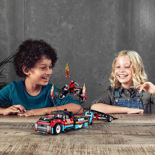 42106 Espectáculo Acrobático: Camión y Moto LEGO® TECHNIC®