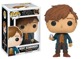 Animales fantásticos POP! Movies Vinyl Figura Newt Scamander 9 cm
