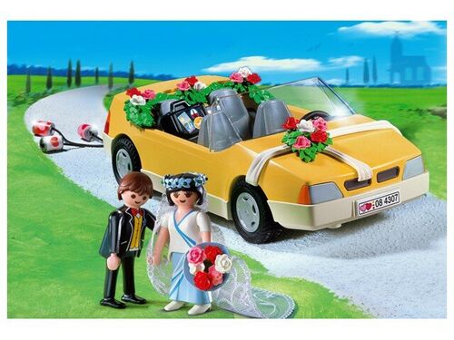 PLAYMOBIL ® 4307 COCHE DE RECIÉN CASADOS