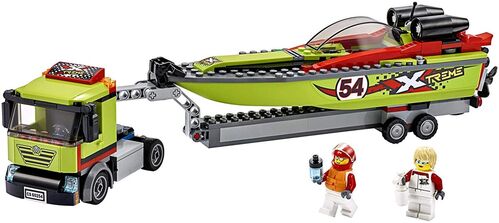 60254 Transporte de la Lancha de Carreras LEGO® CITY®