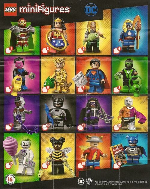 71026-05 LEGO® MINIFIGURES® DC Super Heroes Series - Cyborg?