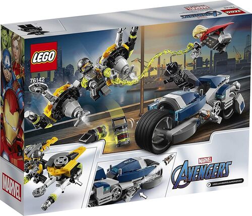 76142 Vengadores: Ataque en Moto LEGO®  Marvel? Super Heroes