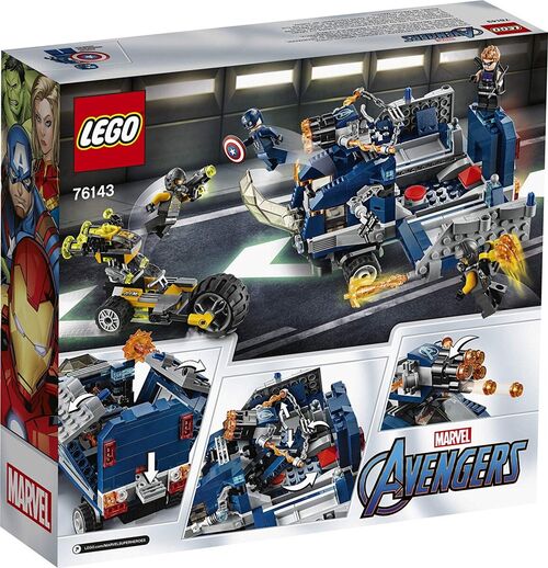 76143 Vengadores: Derribo del Camión LEGO®  Marvel? Super Heroes