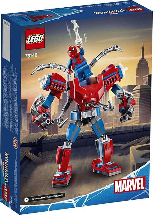 76146 Armadura Robótica de Spider-Man LEGO®  Marvel? Super Heroes