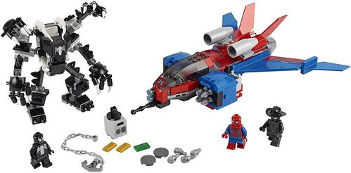 76150 Jet Arácnido vs. Armadura Robótica de Venom LEGO®  Marvel? Super Heroes