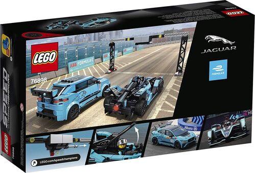 76898 Formula E Panasonic Jaguar Racing GEN2 car & Jaguar I-PACE eTROPHY LEGO® Speed Champions