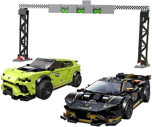 76899 Lamborghini Urus ST-X & Lamborghini Huracán Super Trofeo EVO LEGO® Speed Champions