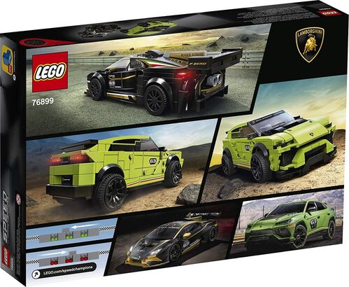 76899 Lamborghini Urus ST-X & Lamborghini Huracán Super Trofeo EVO LEGO® Speed Champions