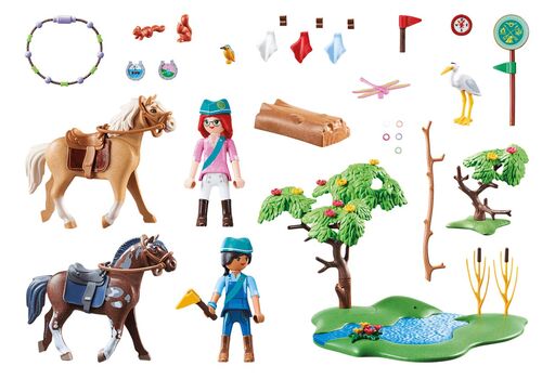 PLAYMOBIL 70330 DESAFÍO EN EL RÍO