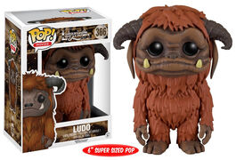 FK10826 Dentro del laberinto POP! Movies Vinyl Figura Ludo - 15 cm