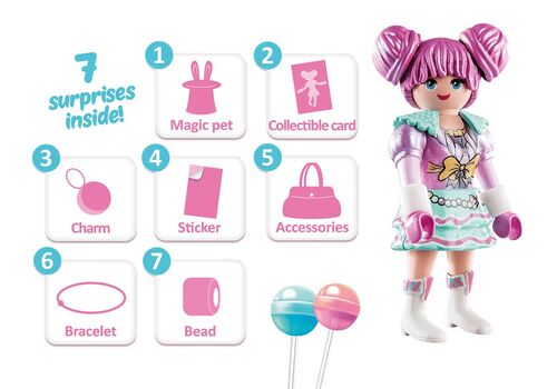 PLAYMOBIL - EVERDREAMERZ: ROSALEE CANDY WORLD