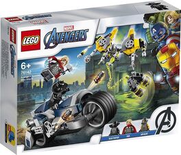 76142 Vengadores: Ataque en Moto LEGO®  Marvel? Super Heroes