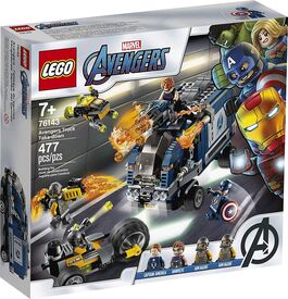 76143 Vengadores: Derribo del Camión LEGO®  Marvel? Super Heroes