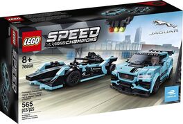 76898 Formula E Panasonic Jaguar Racing GEN2 car & Jaguar I-PACE eTROPHY LEGO® Speed Champions