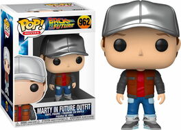 48707 FUNKO POP! Back to the Future - Marty in Future Outfit Figure