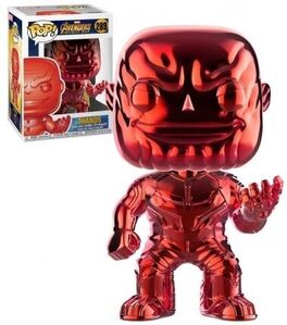 36220 FUNKO POP! Vengadores: Infinity War - Figura Thanos (Cromado Rojo)