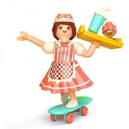 PLAYMOBIL - EVERDREAMERZ: CAJA SORPRESA CANDY WORLD MRS. MILKSHAKE