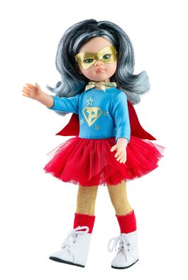 AMIGAS HOBBIES - MUÑECA SUPER PAOLA 32 CM