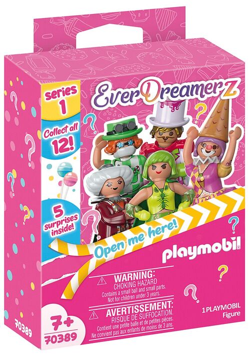 PLAYMOBIL - EVERDREAMERZ: CAJA SORPRESA CANDY WORLD LADY NIGHTMARE