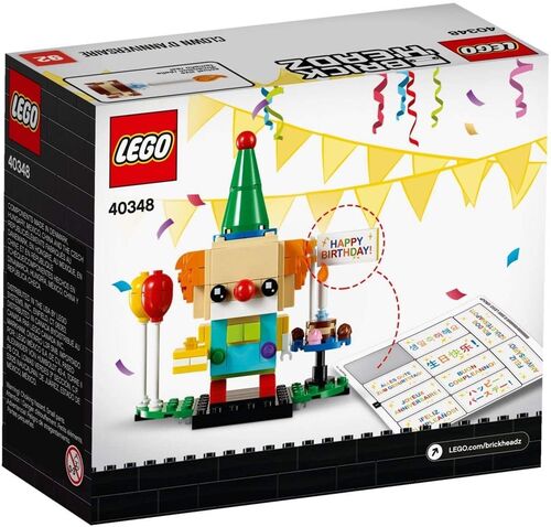 40348 Birthday Clown LEGO® BrickHeadz®