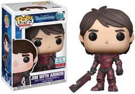 23722 FUNKO POP! Trollhunters - Jim with Armor - NYCC 2017 LIMITED EDITION