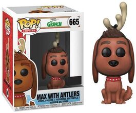35906 FUNKO POP! The Grinch - Max with Antles - EXCLUSIVE
