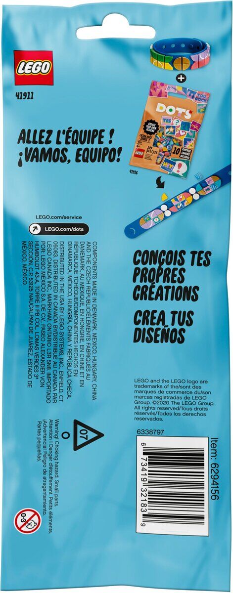 41911 Pulsera Deportiva LEGO® DOTS?