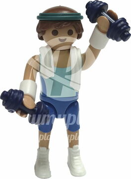PLAYMOBIL 70369-9 SOBRE SORPRESA SERIE 18 NIÑOS - CHICO FITNESS