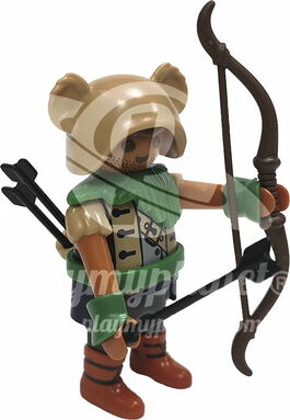 PLAYMOBIL 70369-3 FIGURES BOYS SERIES 18 - WILD BOY WITH BOW