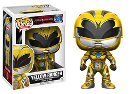 FK12344 Power Rangers POP! Movies Vinyl Figura Yellow Ranger