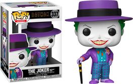 FUNKO POP! Heroes: Batman 1989 - Joker con sombrero