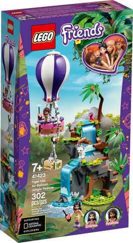 41423 Tiger Hot Air Balloon Jungle Rescue LEGO®  FRIENDS®