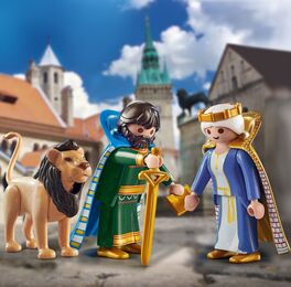 PLAYMOBIL ® 70315 ENRIQUE EL LEÓN Y SU ESPOSA MATILDE DE INGLATERRA