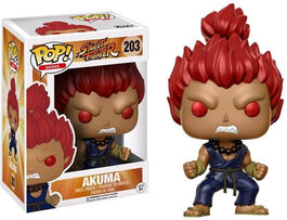 FK12417 Street Fighter Pop! Games - Figura Akuma - Exclusivo