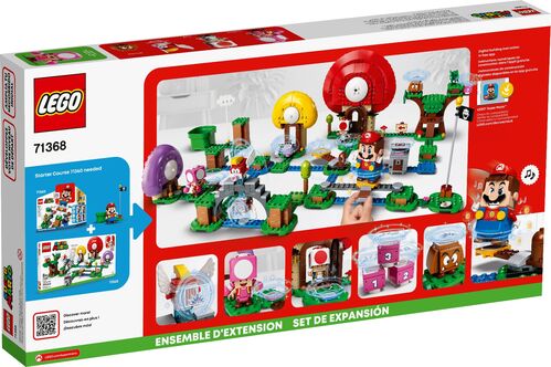 71368 Set de Expansión: Caza del Tesoro de Toad LEGO® SUPER MARIO?